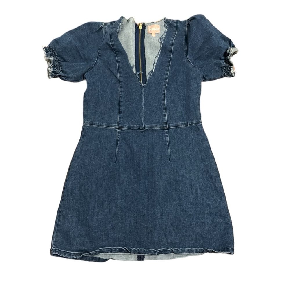 SHOW ME YOUR MUMU Zoey denim dress maritime blue - Picture 4 of 9